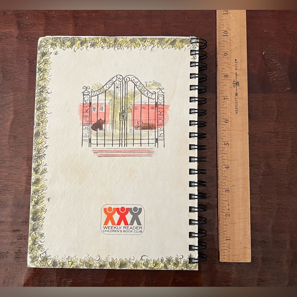 Final Price! Vintage Library Notebook, “Be Nice To Spiders,” Retro Journal - Picture 5 of 5